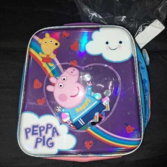 NWT- Peppa Pig Lunch Bag - Tote - Purse or accessories Holder - Picture 6 of 7